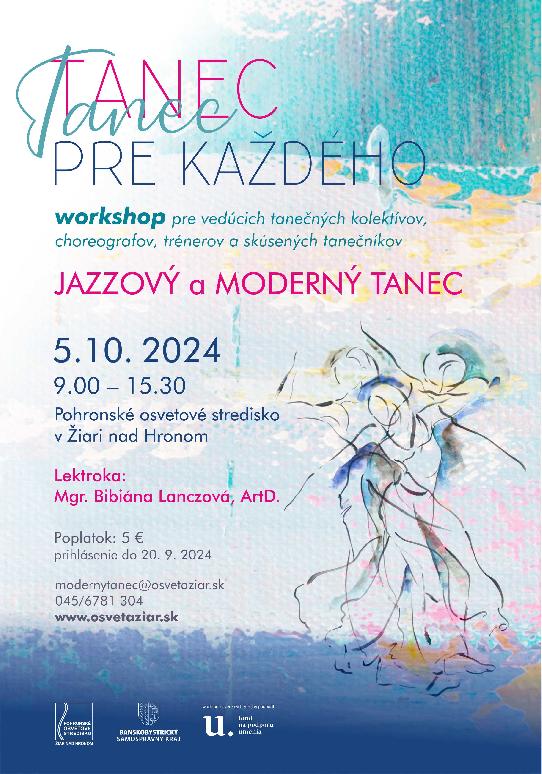 Tanec pre každého –  Jazzový a moderný tanec