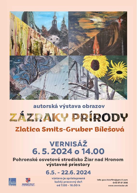 Zázraky prírody – Zlatica Smits-Gruber Bílešová