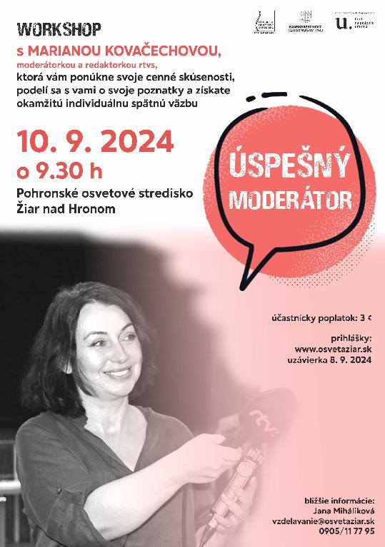 Úspešný moderátor 2024