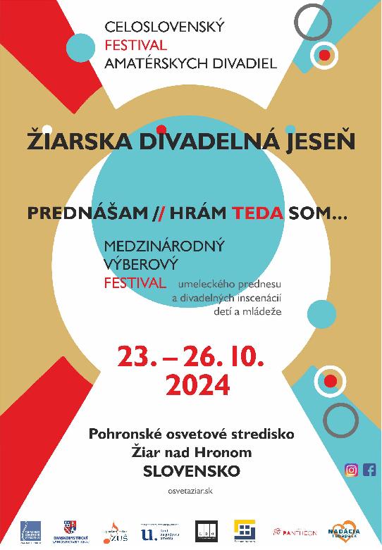 Žiarska divadelná jeseň / Prednášam, hrám teda som... 2024