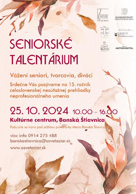 Seniorské talentárium 2024