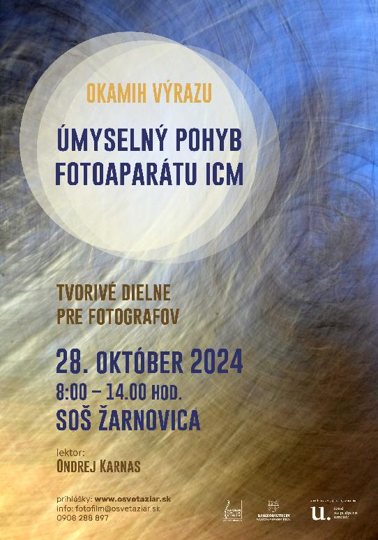 Okamih výrazu – Úmyselný pohyb fotoaparátu ICM